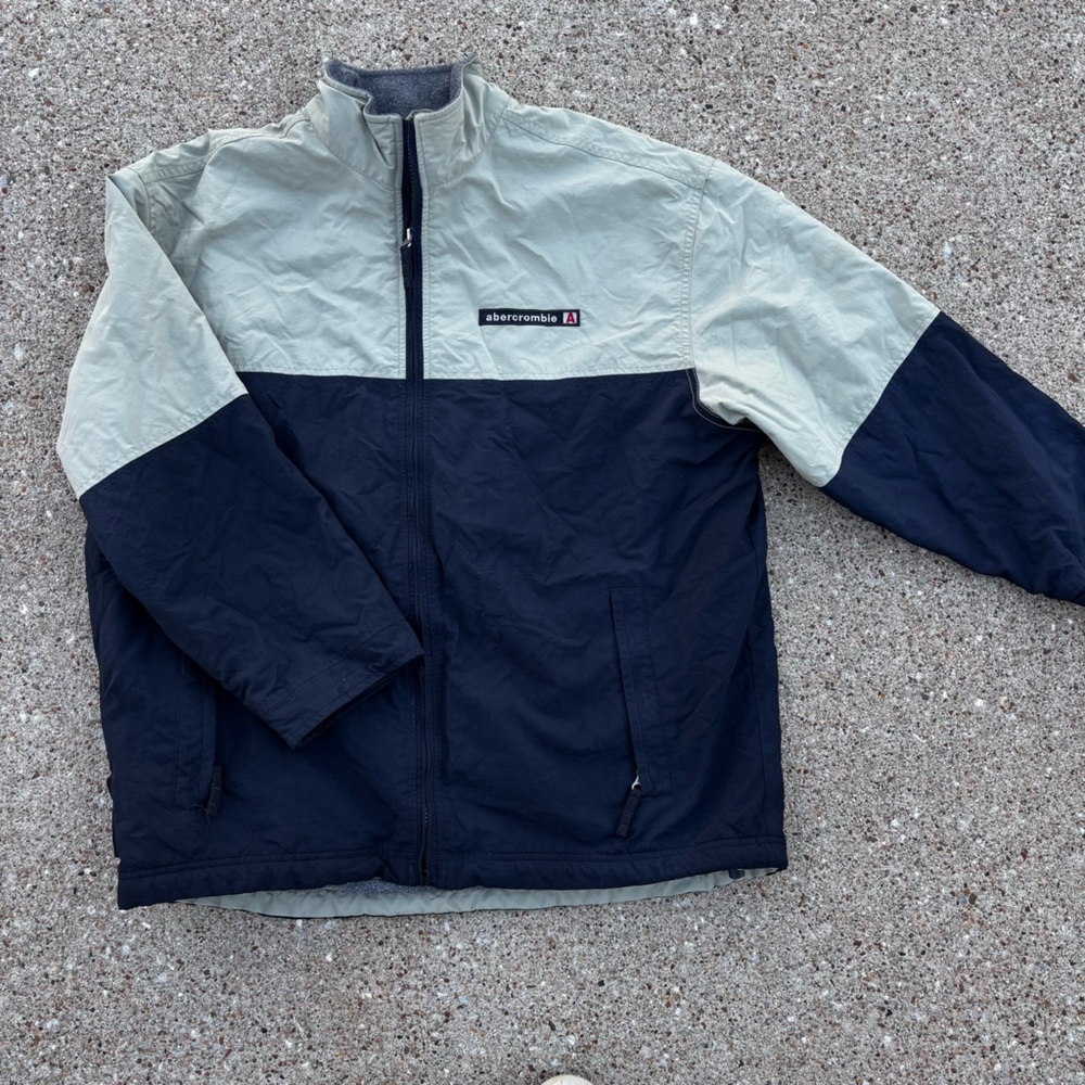 Vintage Abercrombie A&F jacket windbreaker XL